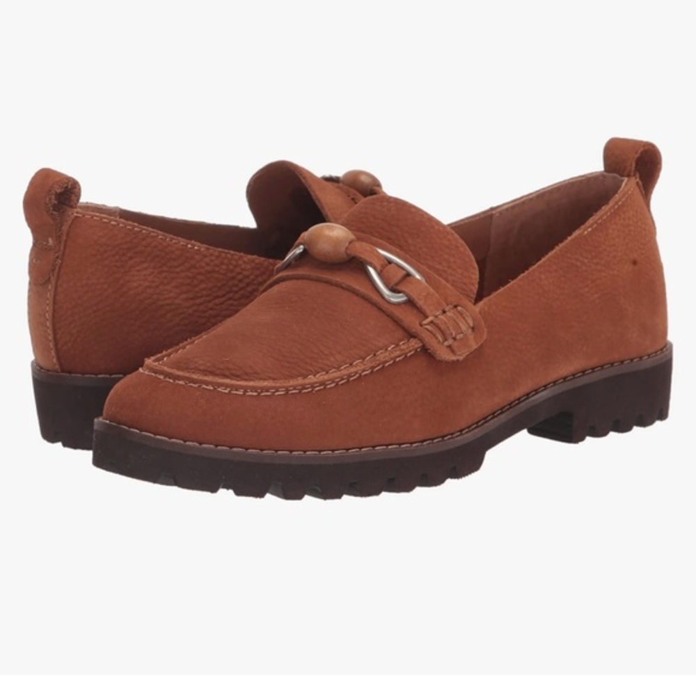 GENTLE SOULS BY KENNETH COLE WOMEN’S EUGENE LUG BIT LOAFER SZ 9.5